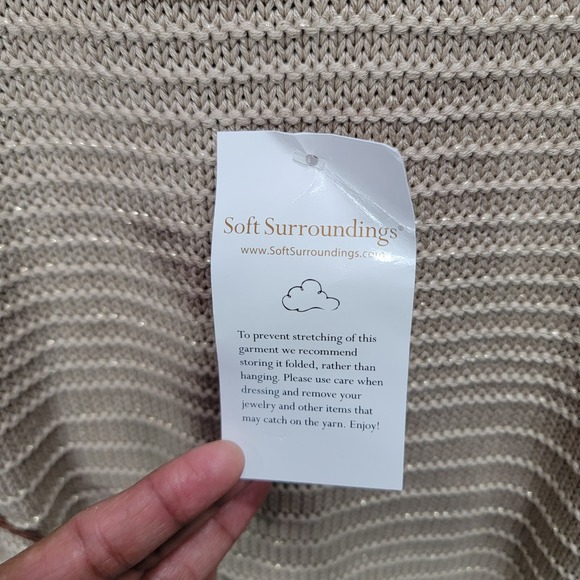 SOFT SURROUNDINGS LUCERA KNIT DRESS, SIZE M, NWT - Picture 7 of 9